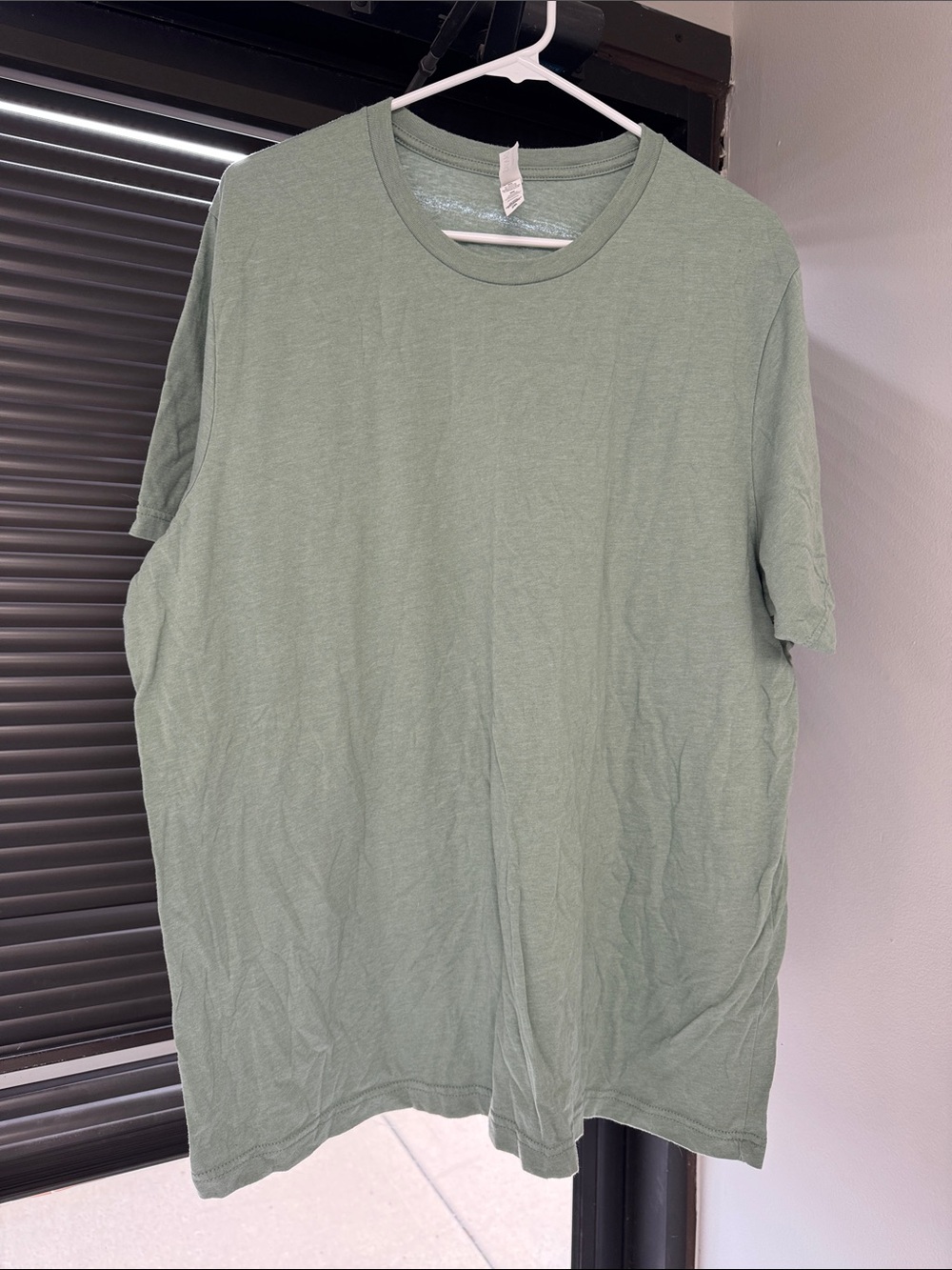 Bella Canvas Sage Green Short Sleeve Crew Neck Tee